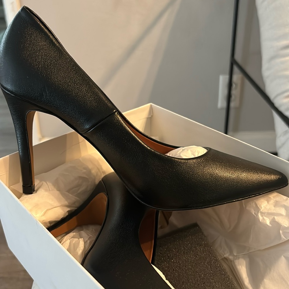 BNIB Allkind black vegan leather pumps 40 (9) “Sophie”